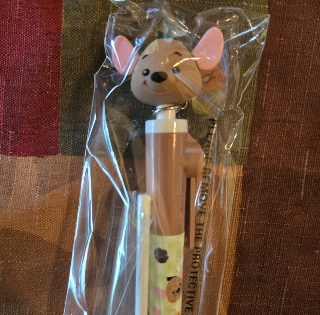 Winnie the Pooh 3D Head Topper Spinning Pen Monogram YOU CHOOSE