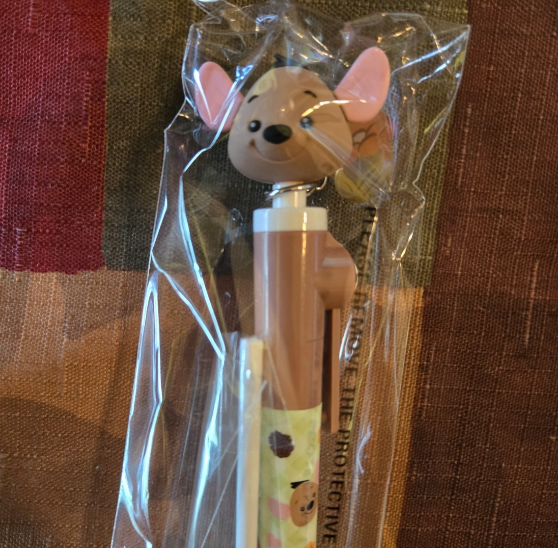 Winnie the Pooh 3D Head Topper Spinning Pen Monogram YOU CHOOSE