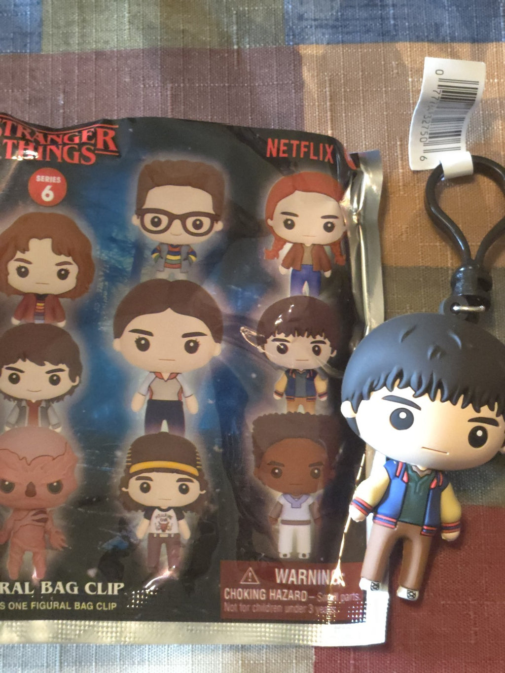 Stranger Things Series 6 Figural Blind Bag Clip Will Byers