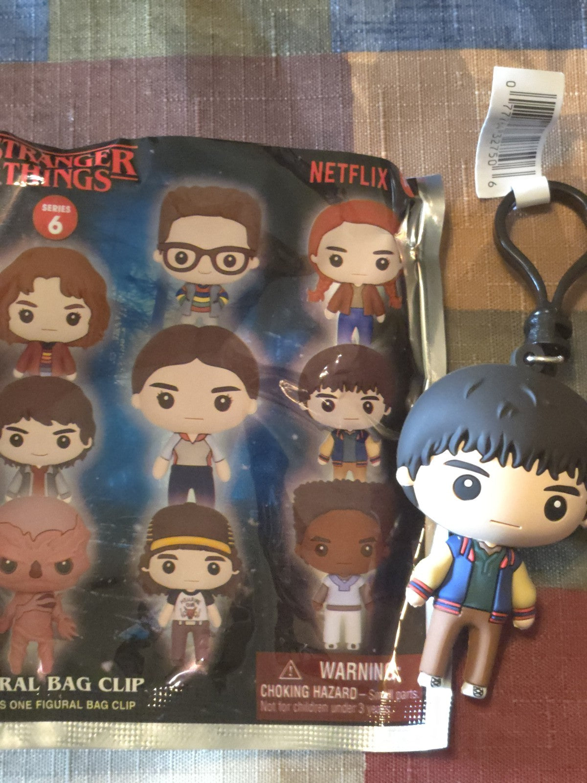Stranger Things Series 6 Figural Blind Bag Clip Will Byers