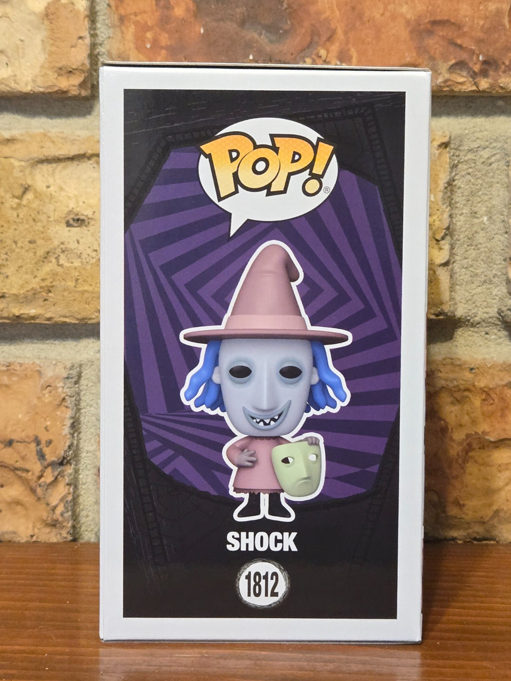 Funko Pop! The Nightmare Before Christmas Shock #1812 Glow In Dark Exclusive