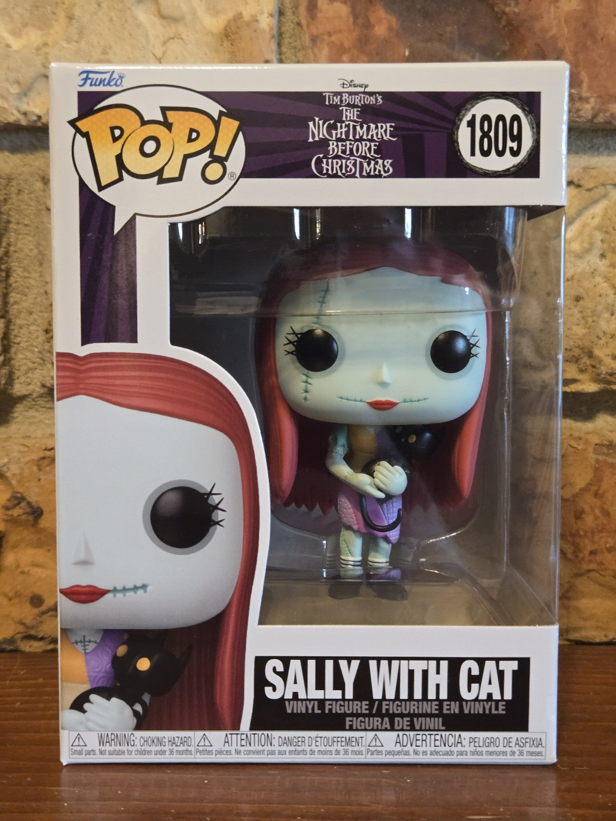 Funko Pop! The Nightmare Before Christmas Sally with Cat  #1809