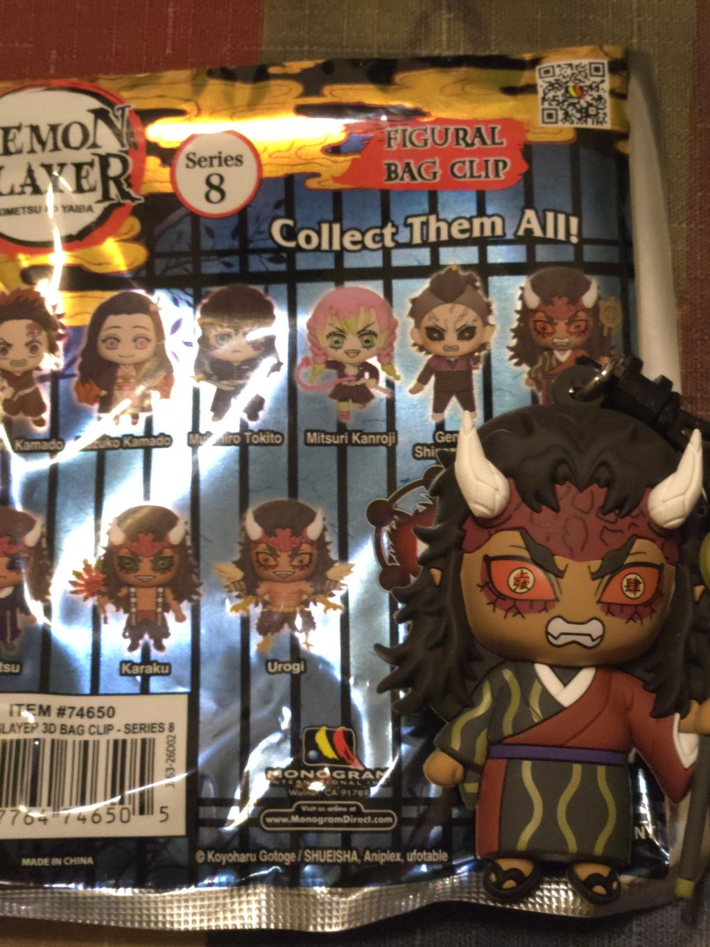 Demon Slayer Series 8 Figural Blind Bag Clip Sekido