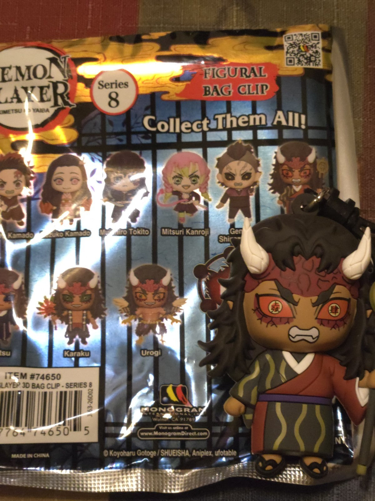 Demon Slayer Series 8 Figural Blind Bag Clip Sekido