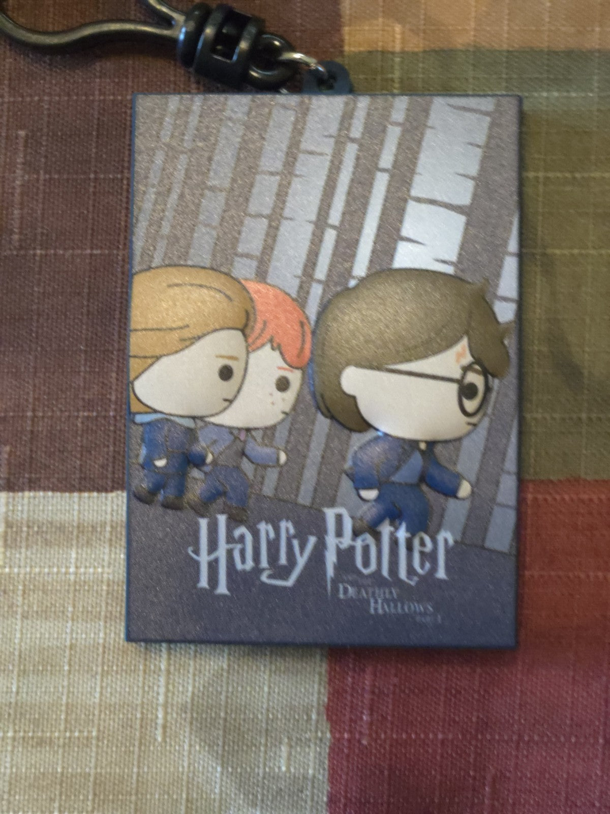 Harry Potter Series 14 3D Foam Blind  Bag Clip The Deathly Hallows Part 1 Poster