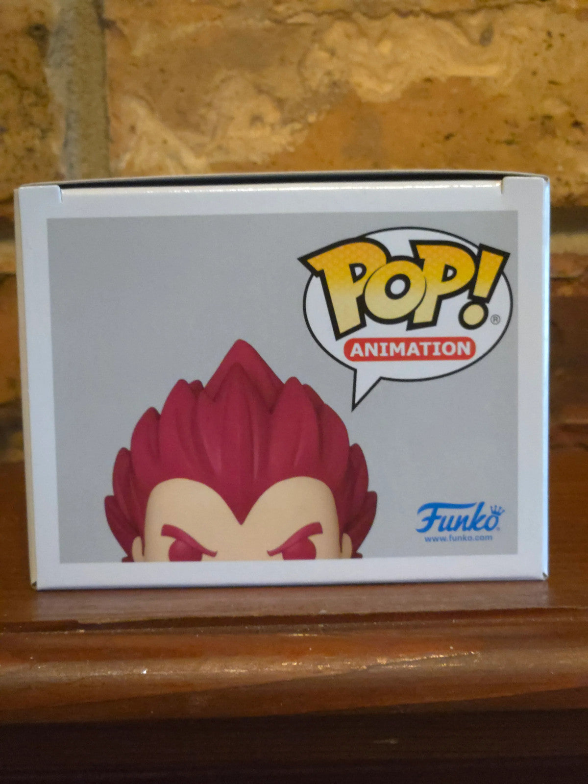 Funko Pop! Dragon Ball Super Saiyan God Vegeta #1868 Chalice Exclusive
