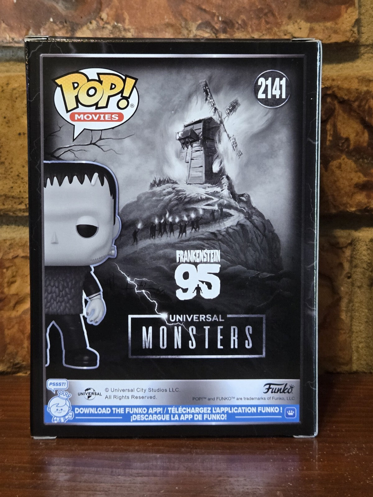 Funko POP! Frankenstein Universal Monsters 95th Anniversary  #2141 (Not Mint)