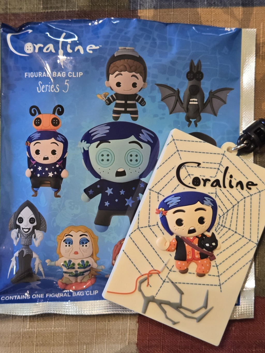 Coraline Series 5 Figural Blind Bag Clip 3D Re-release Poster (Chase)