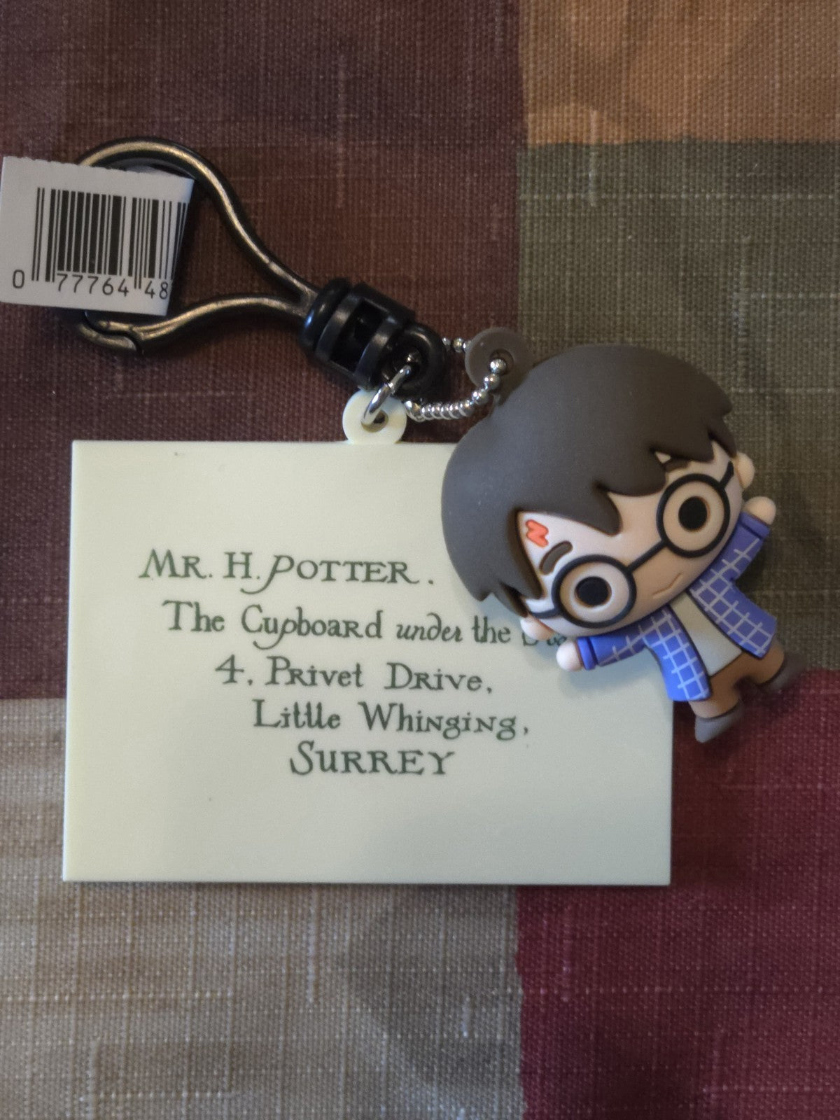 Harry Potter Series 14 3D Foam Blind  Bag Clip Hogwarts Letter With Harry Charm