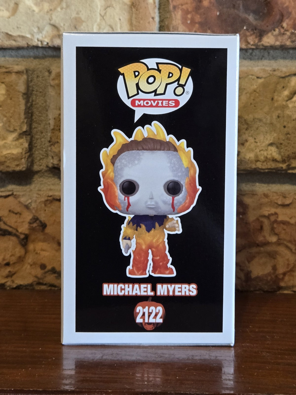 Funko Pop! Movie:  MICHAEL MYERS on Fire #2122 Halloween II