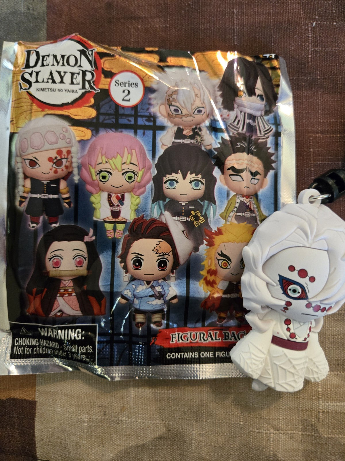 Demon Slayer  3D Foam Blind Bag Clip Series 2 Rui (Spider Demon) Chase Exclusive