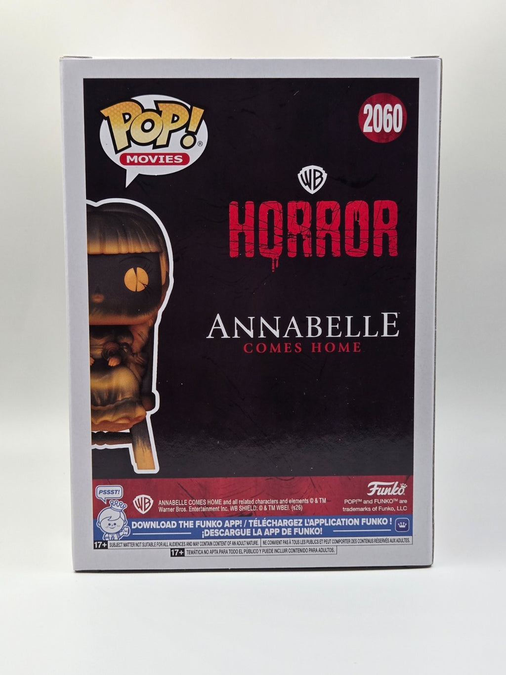 Funko Pop! Horror Pop Mystery Annabelle #2060