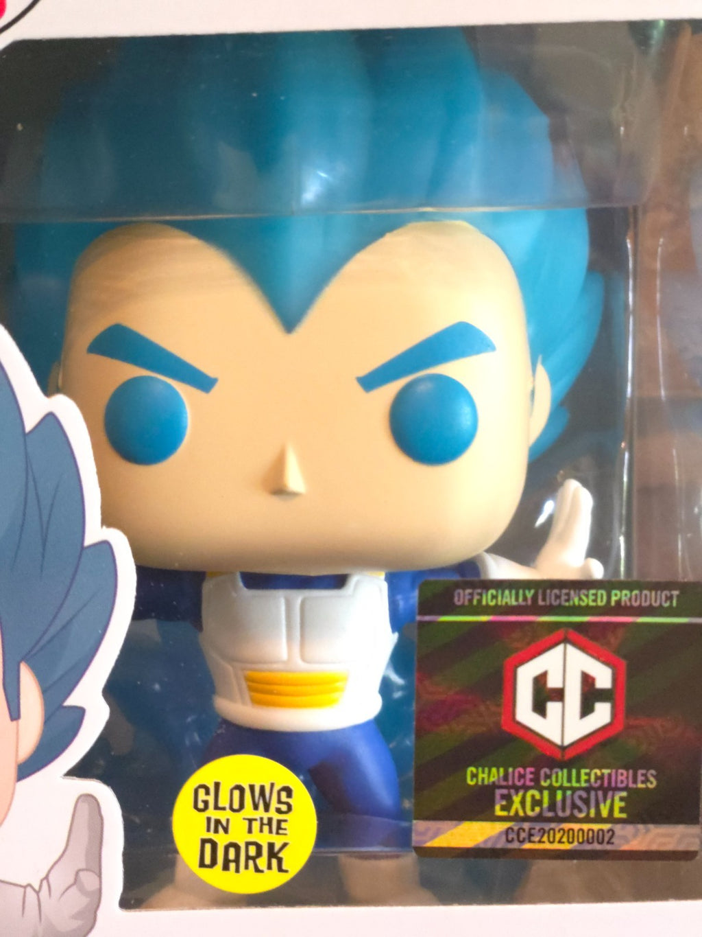 Funko Pop! Dragon Ball Vegeta Powering up - Chalice Exclusive