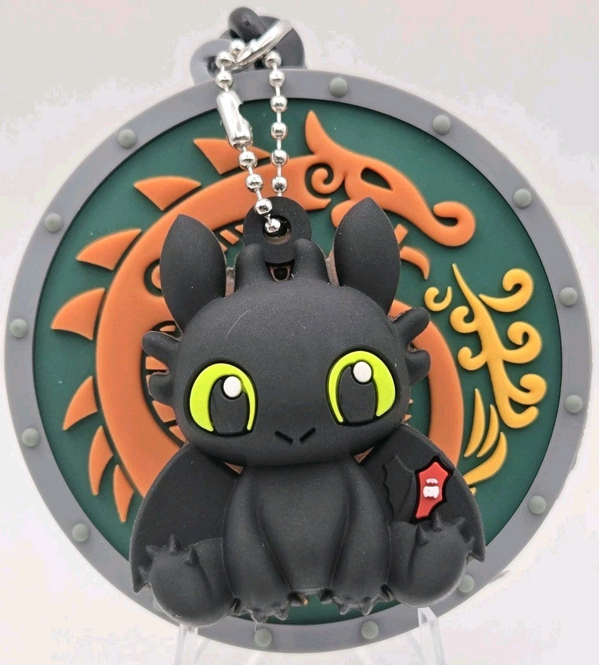 How to Train Your Dragon Figural Blind Bag Clip Hiccup Shield With Charm (Chase)