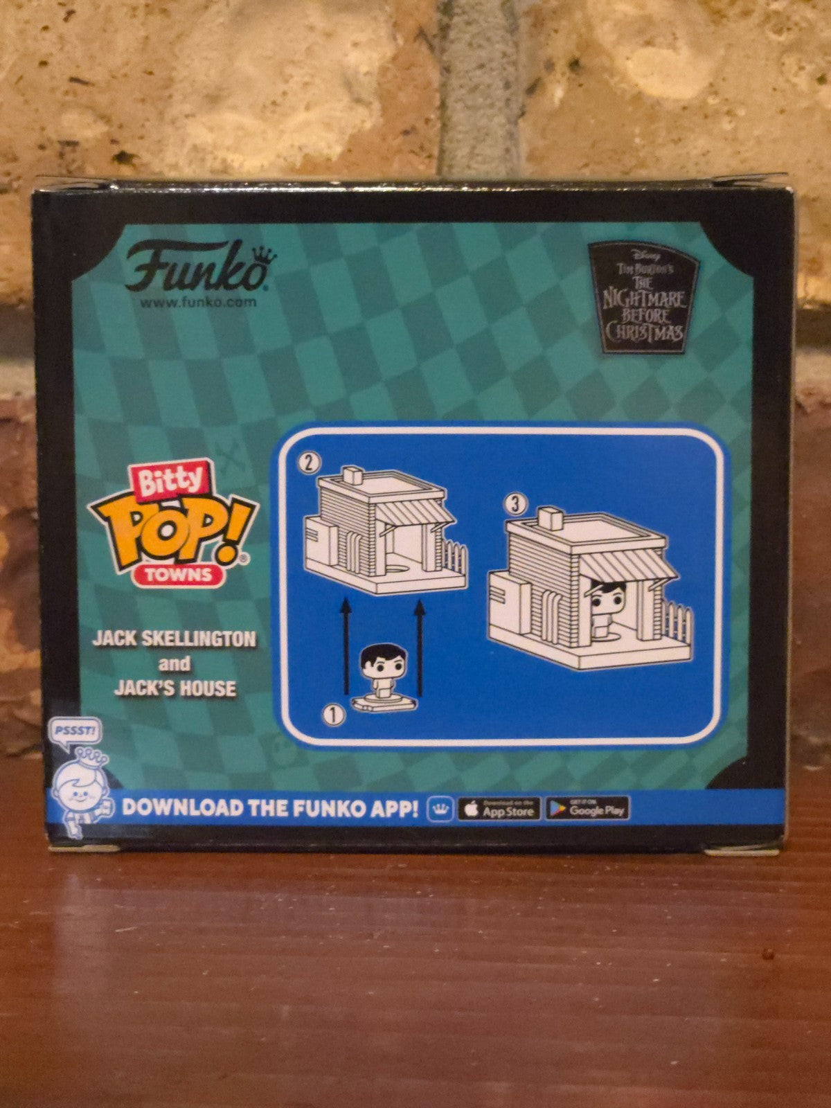 Funko Bitty Pop! Towns: Jack Skellington and Jack’s House