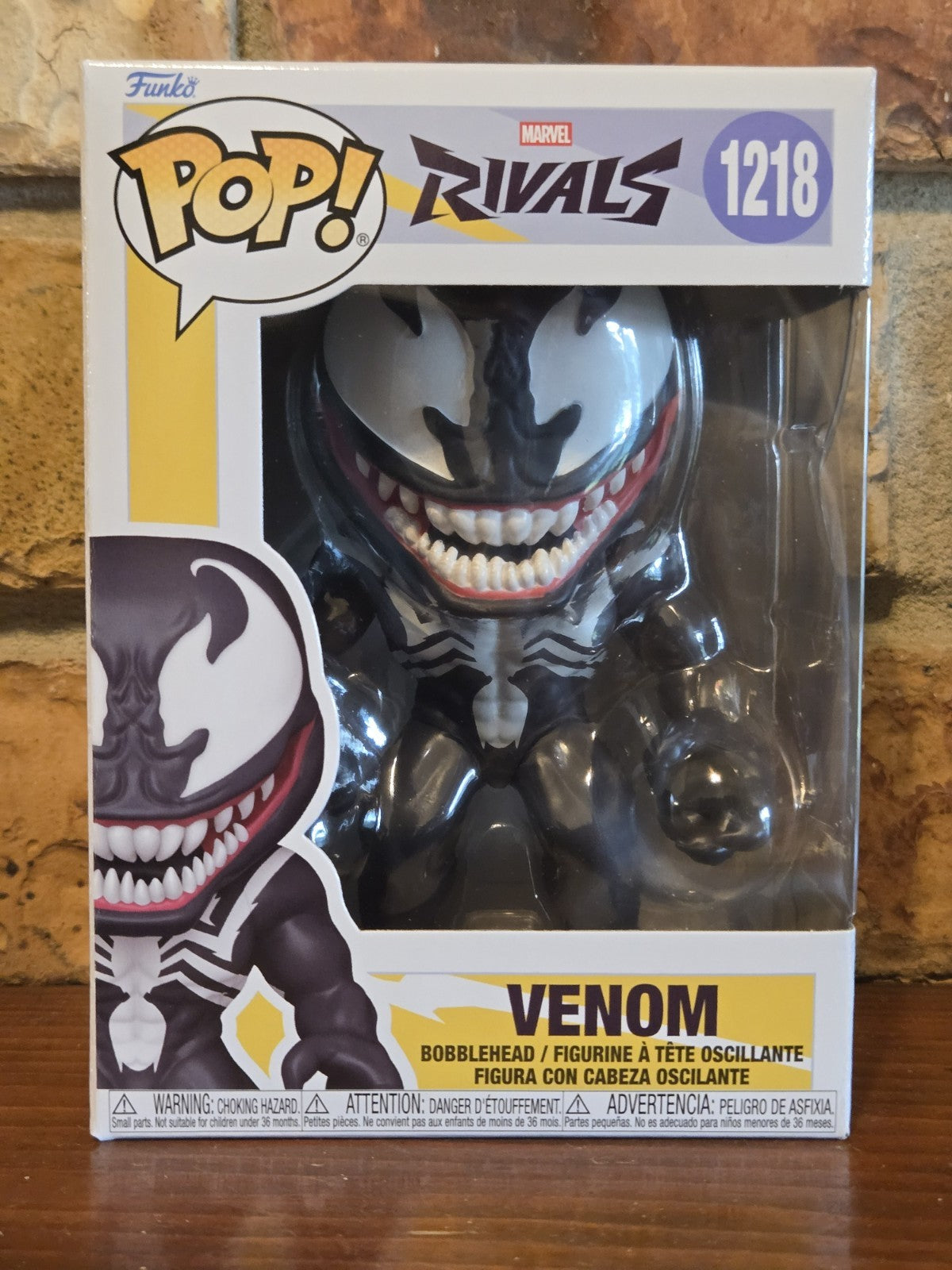 Funko POP! Games Marvel Rivals Venom #1218