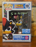 Funko Pop! Sonic The Hedgehog Shadow With Dark Chao #1151 Flocked SE W/Protector