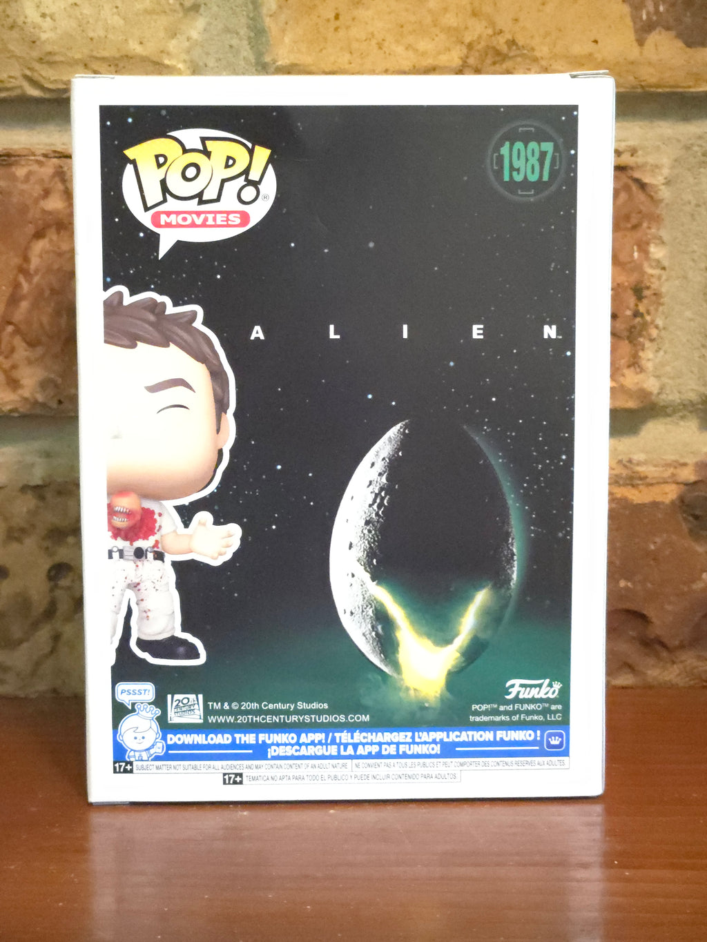 Funko Pop! Aliens Kane with Facehugger (Chase) Not Mint