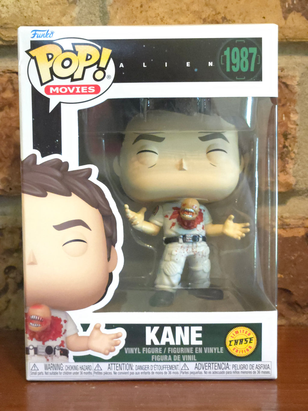 Funko Pop! Aliens Kane with Facehugger (Chase) Not Mint