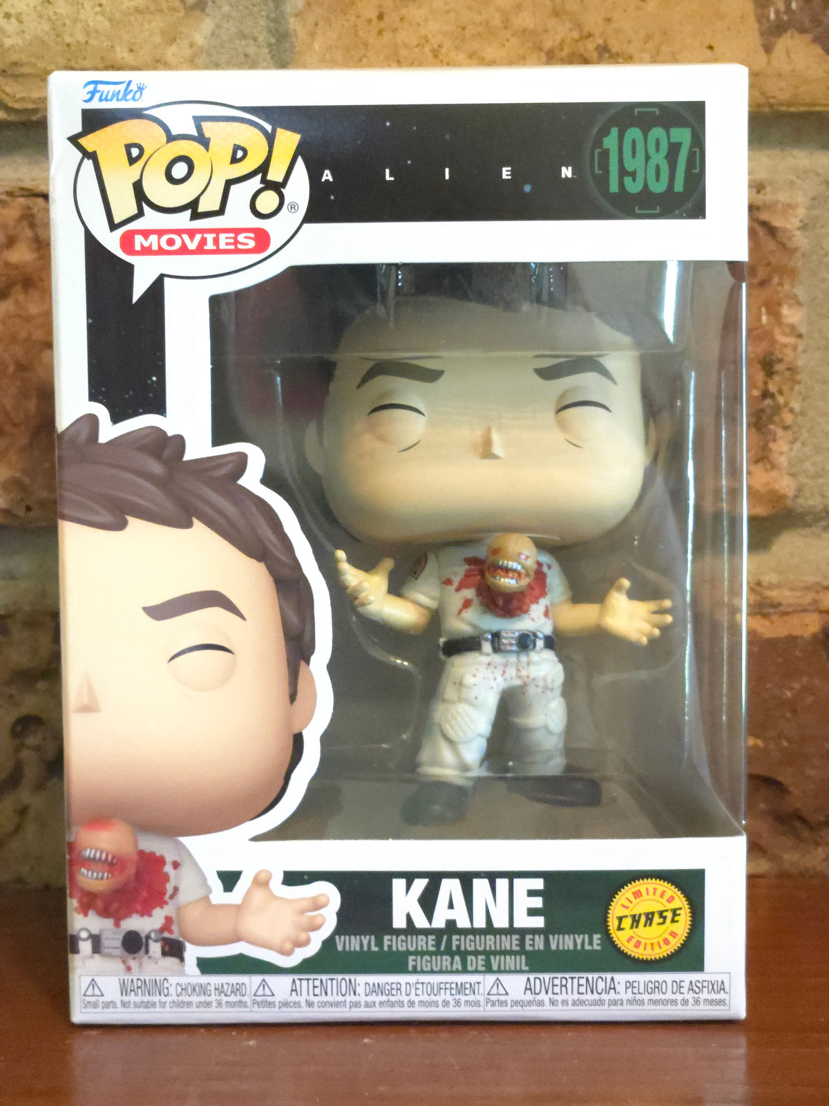 Funko Pop! Aliens Kane with Facehugger (Chase) Not Mint