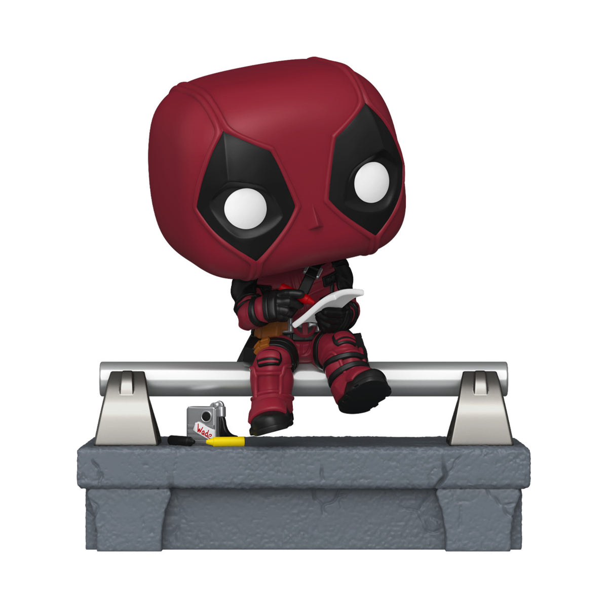 Funko Pop! Deluxe: Deadpool - Deadpool on Bridge (Marvel) 