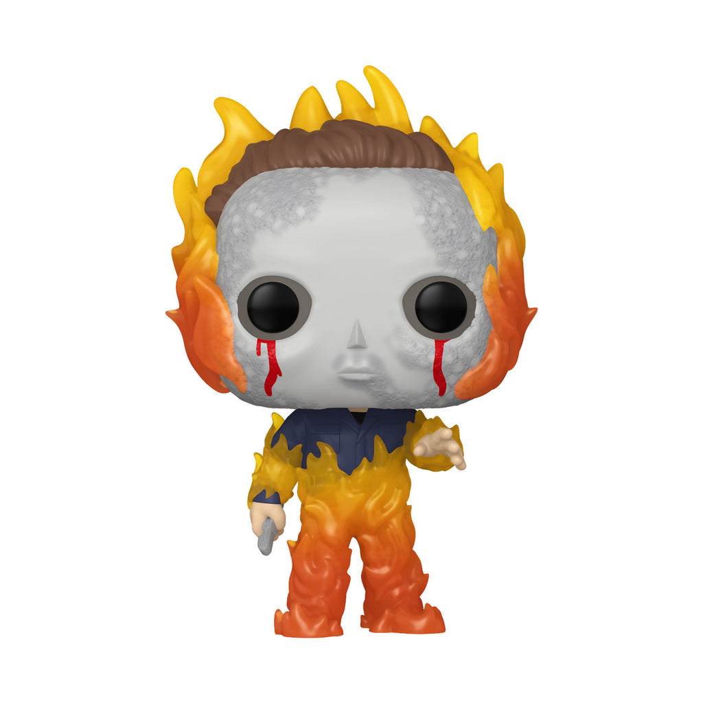 Funko Pop! Movie:  MICHAEL MYERS on Fire #2122 Halloween II